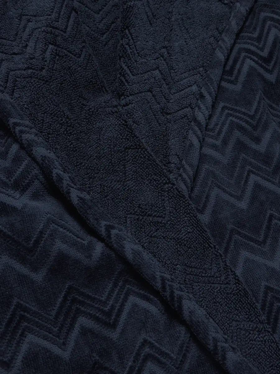 Missoni Home Chalk Striped Cotton-Terry Jacquard Hooded Robe - Men | Thumbnail 4 Missoni Home Chalk Striped Cotton-Terry Jacquard Hooded Robe - Men | Thumbnail 4