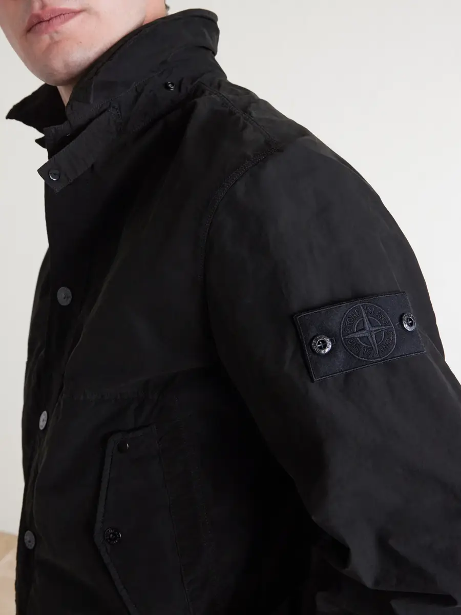 Stone Island GHOST David Garment-Dyed Canvas Jacket - Men | Thumbnail 5