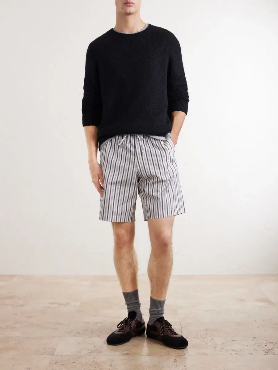 Dries Van Noten Brushed Alpaca and Wool-Blend Sweater - Men | Thumbnail 2 Dries Van Noten Brushed Alpaca and Wool-Blend Sweater - Men | Thumbnail 2