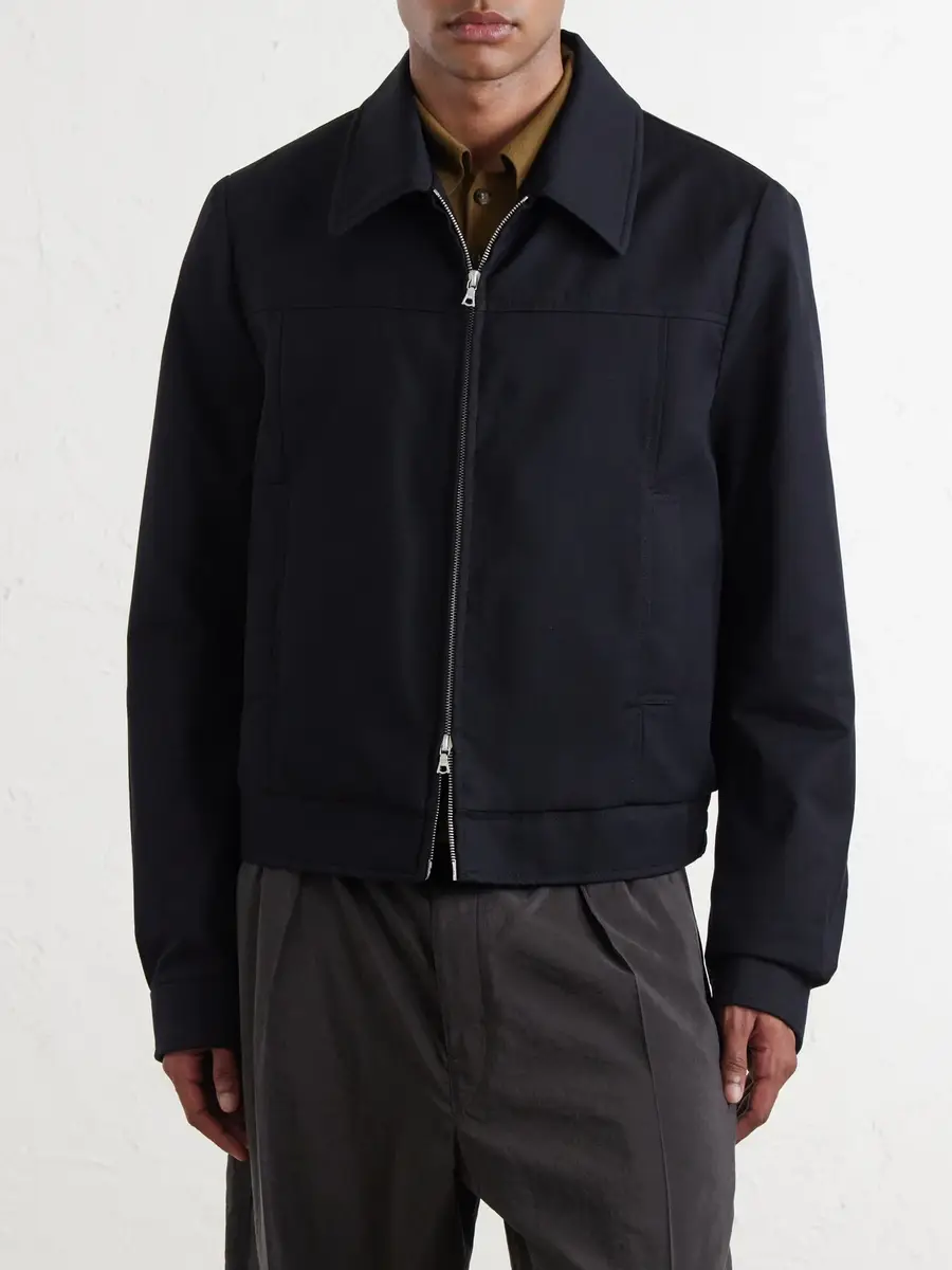 Dries Van Noten Padded Cotton and Wool-Blend Blouson Jacket - Men | Thumbnail 3 Dries Van Noten Padded Cotton and Wool-Blend Blouson Jacket - Men | Thumbnail 3