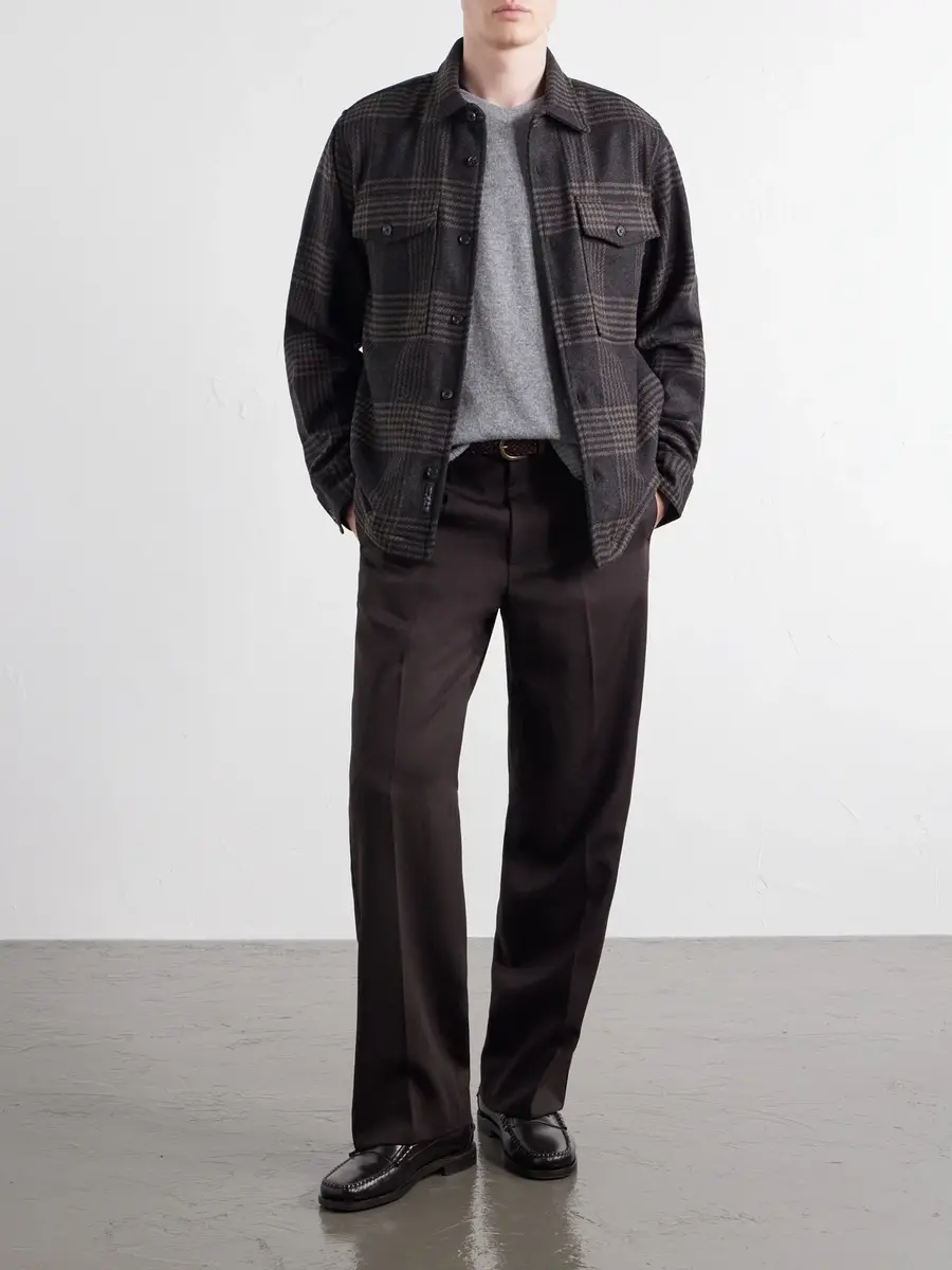 rag & bone Austin Prince of Wales Wool-Blend Overshirt - Men | Thumbnail 2 rag & bone Austin Prince of Wales Wool-Blend Overshirt - Men | Thumbnail 2