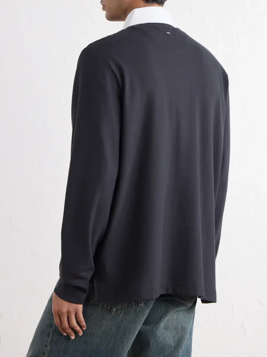 rag & bone Cotton-Piqué Polo Shirt - Men | Thumbnail 4