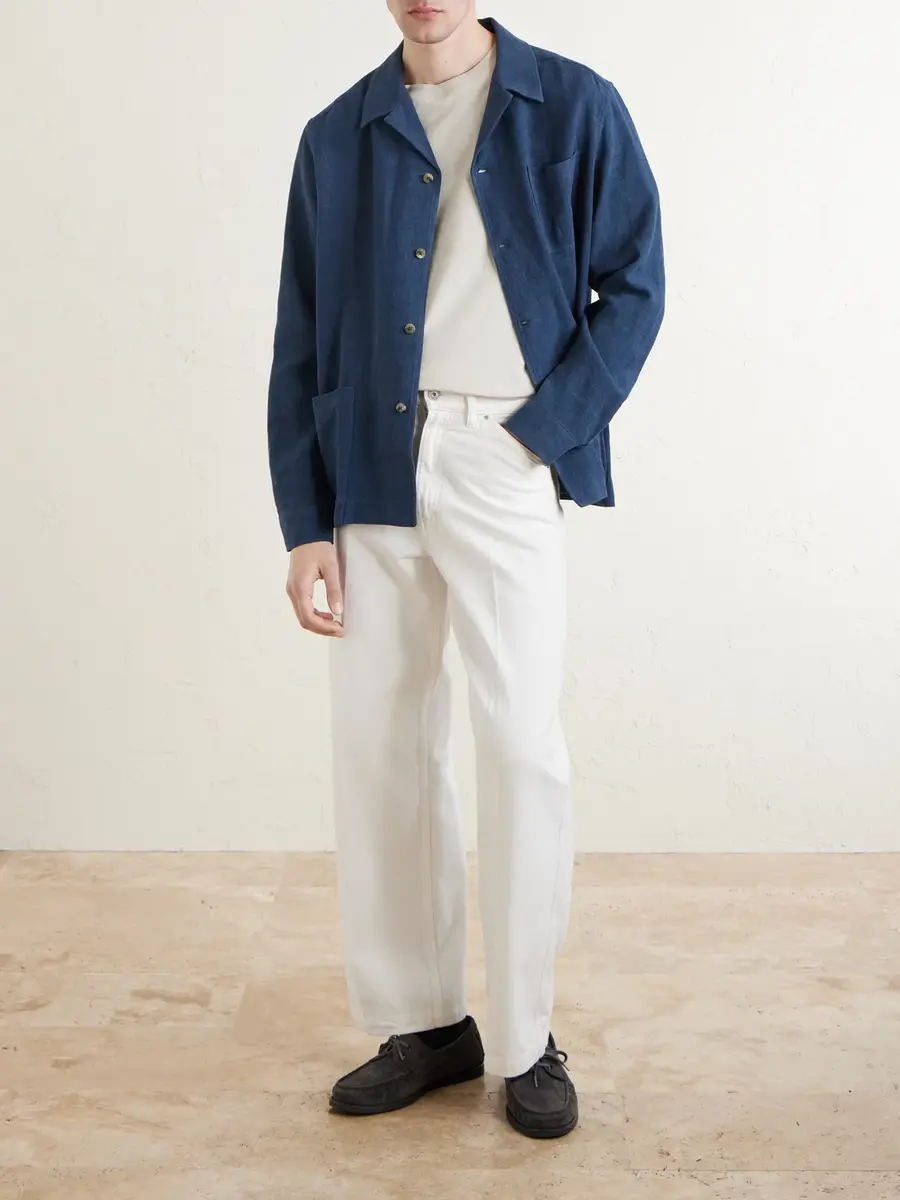 De Bonne Facture Linen and Wool-Blend Jacket - Men | Thumbnail 2