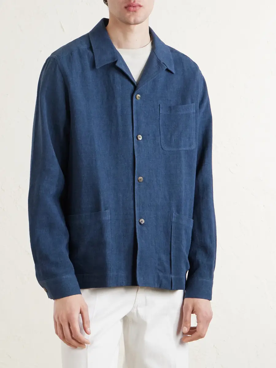 De Bonne Facture Linen and Wool-Blend Jacket - Men | Thumbnail 3