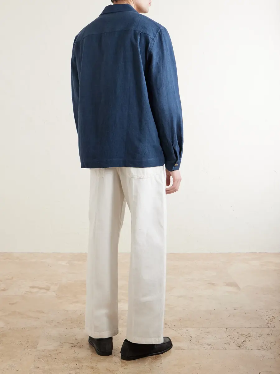 De Bonne Facture Linen and Wool-Blend Jacket - Men | Thumbnail 4