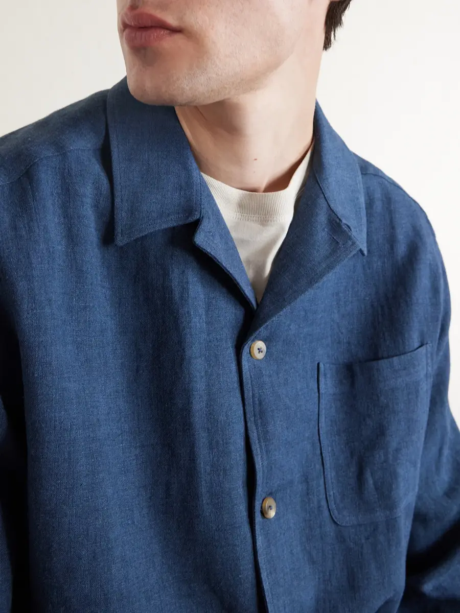 De Bonne Facture Linen and Wool-Blend Jacket - Men | Thumbnail 5