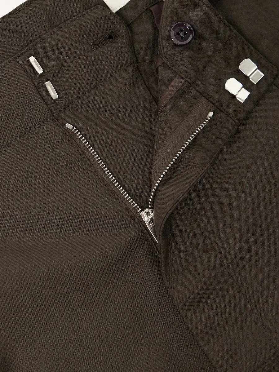 Lemaire Straight-Leg Pleated Woven Trousers - Men | Thumbnail 5 Lemaire Straight-Leg Pleated Woven Trousers - Men | Thumbnail 5
