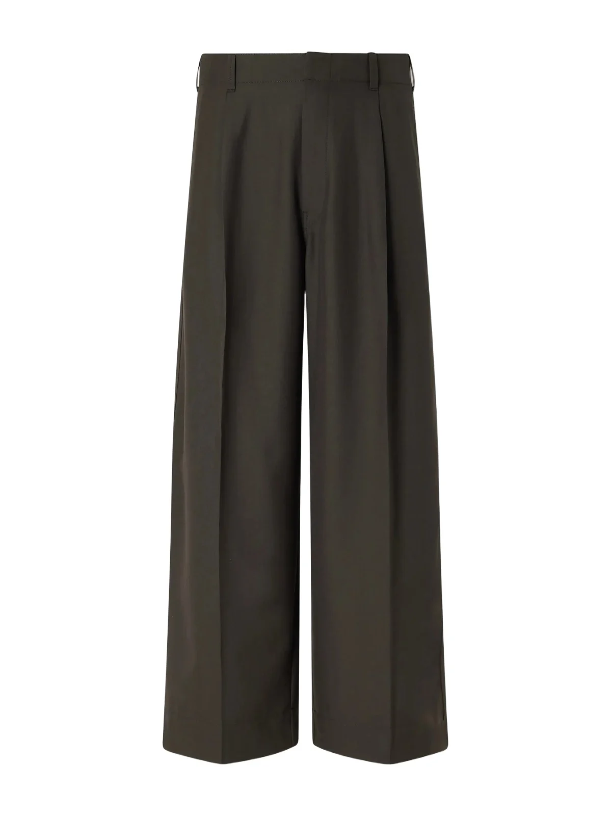 Straight-Leg Pleated Woven Trousers - Men Straight-Leg Pleated Woven Trousers - Men