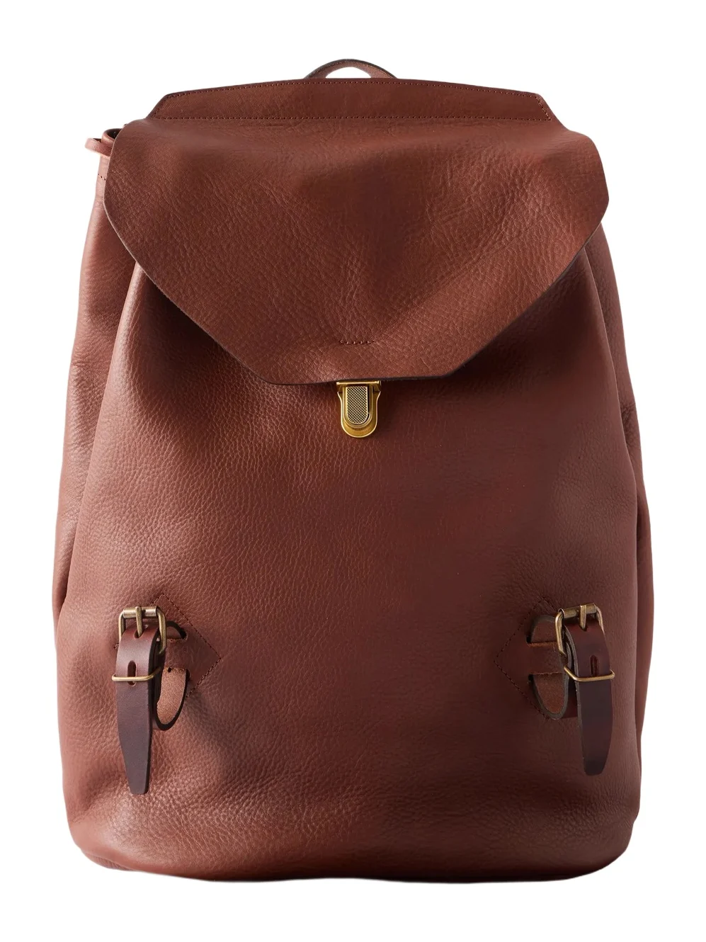 Zibeline Full-Grain Leather Backpack - Men