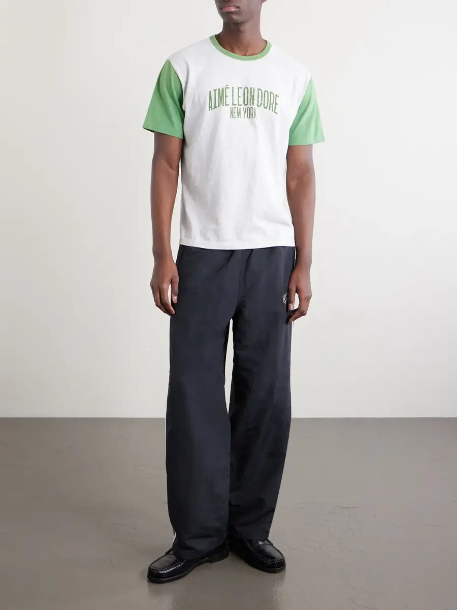 Aimé Leon Dore Logo-Print Cotton-Jersey T-Shirt - Men | Thumbnail 2