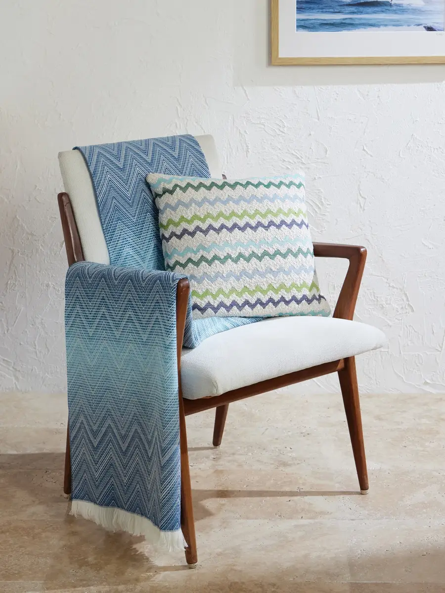 Missoni Home Timmy Fringed Striped Wool Throw - Men | Thumbnail 2 Missoni Home Timmy Fringed Striped Wool Throw - Men | Thumbnail 2