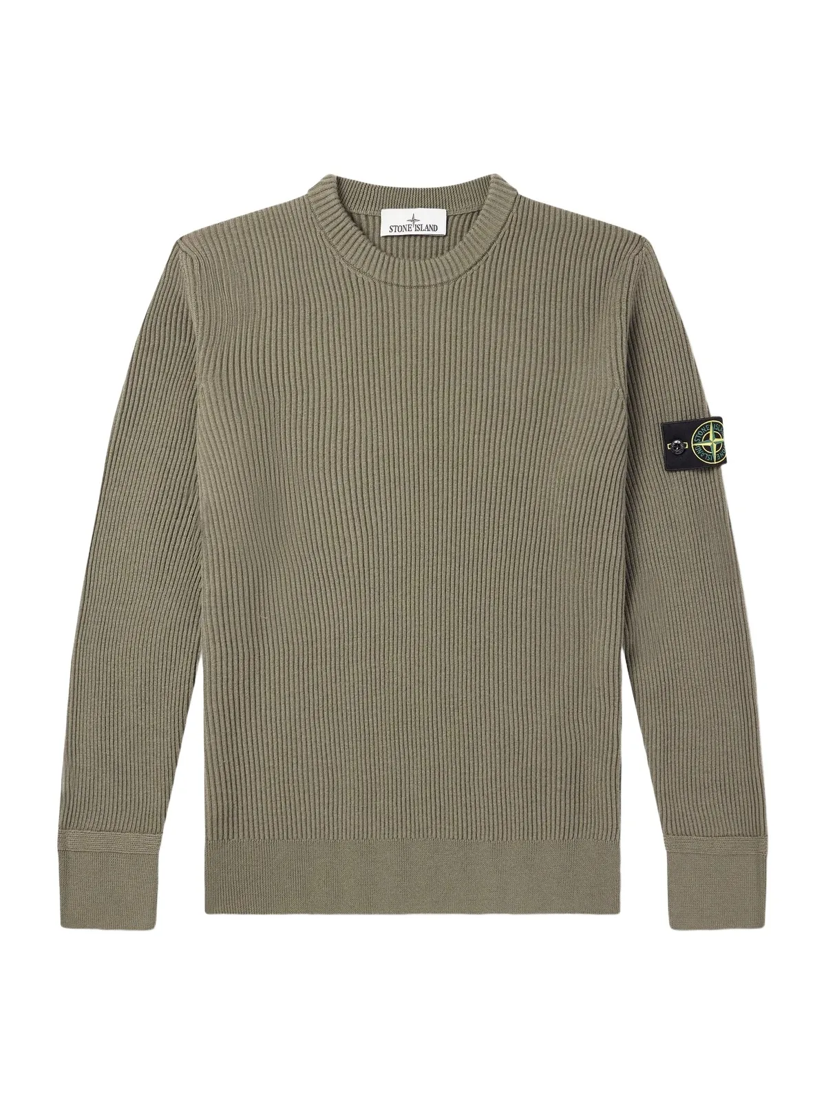 Stone Island Full Rib RWS Wool Sweater - Men