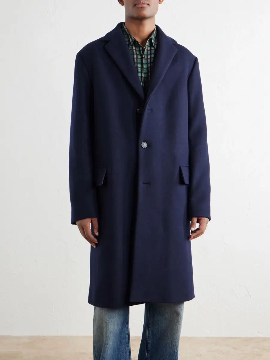 Dries Van Noten Wool-Blend Coat - Men | Thumbnail 3