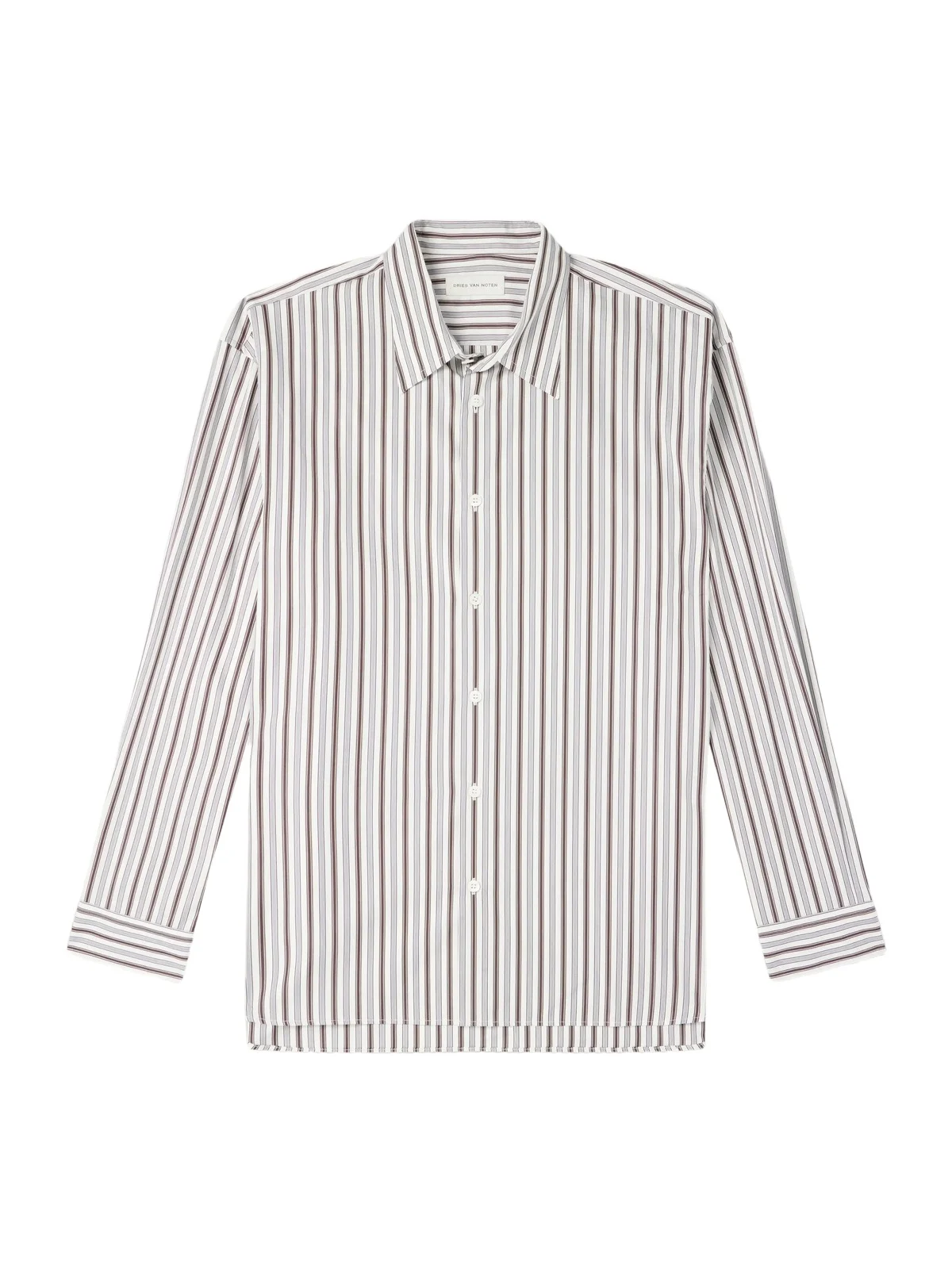 Croom Striped Cotton-Poplin Shirt - Men Croom Striped Cotton-Poplin Shirt - Men