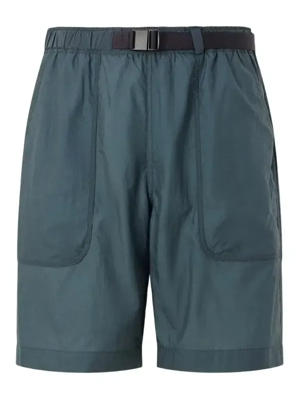 ATON Wide-Leg Belted Shell Shorts - Men