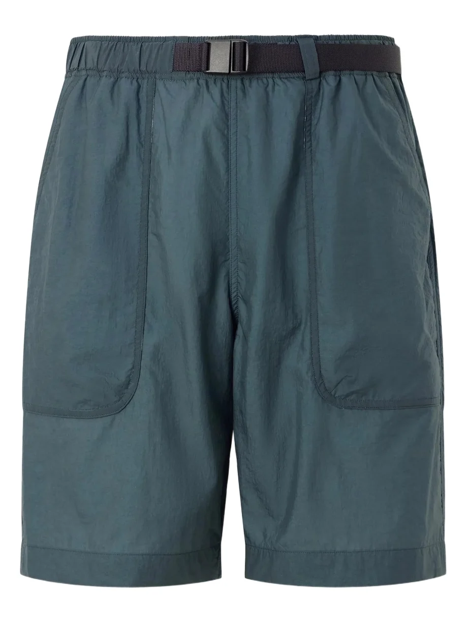 Wide-Leg Belted Shell Shorts - Men Wide-Leg Belted Shell Shorts - Men