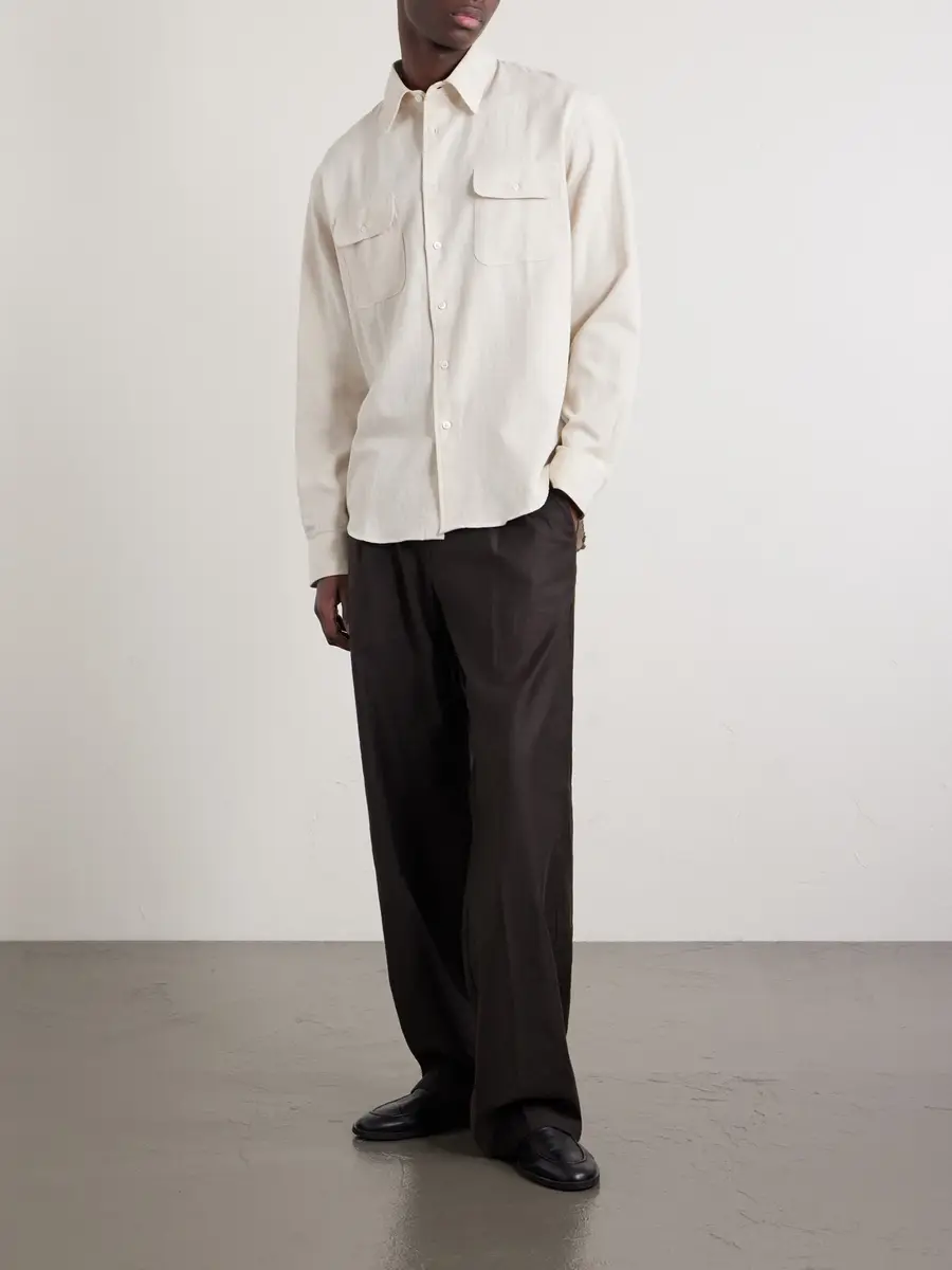 De Bonne Facture Artist Cotton and Hemp-Blend Shirt - Men | Thumbnail 2
