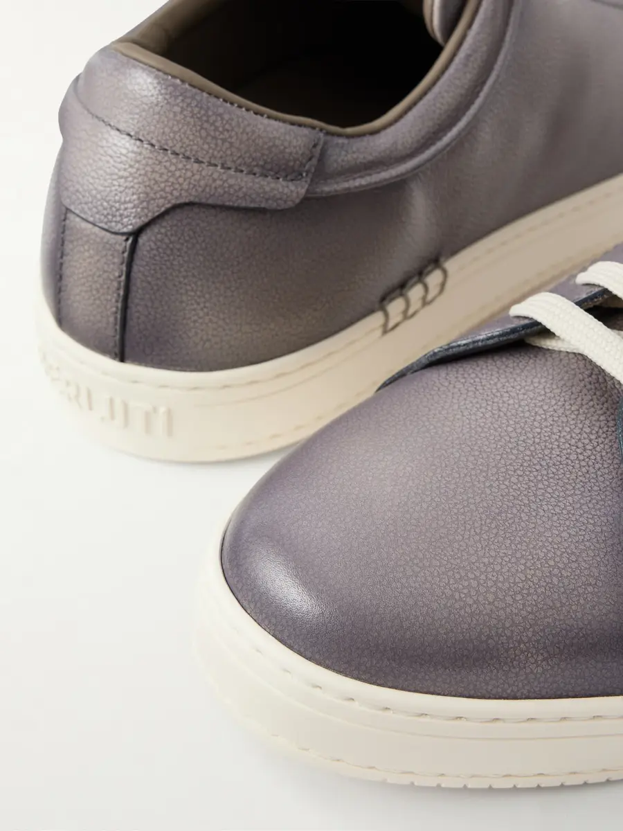 Berluti Playtime Full-Grain Venezia Leather Sneakers - Men | Thumbnail 5