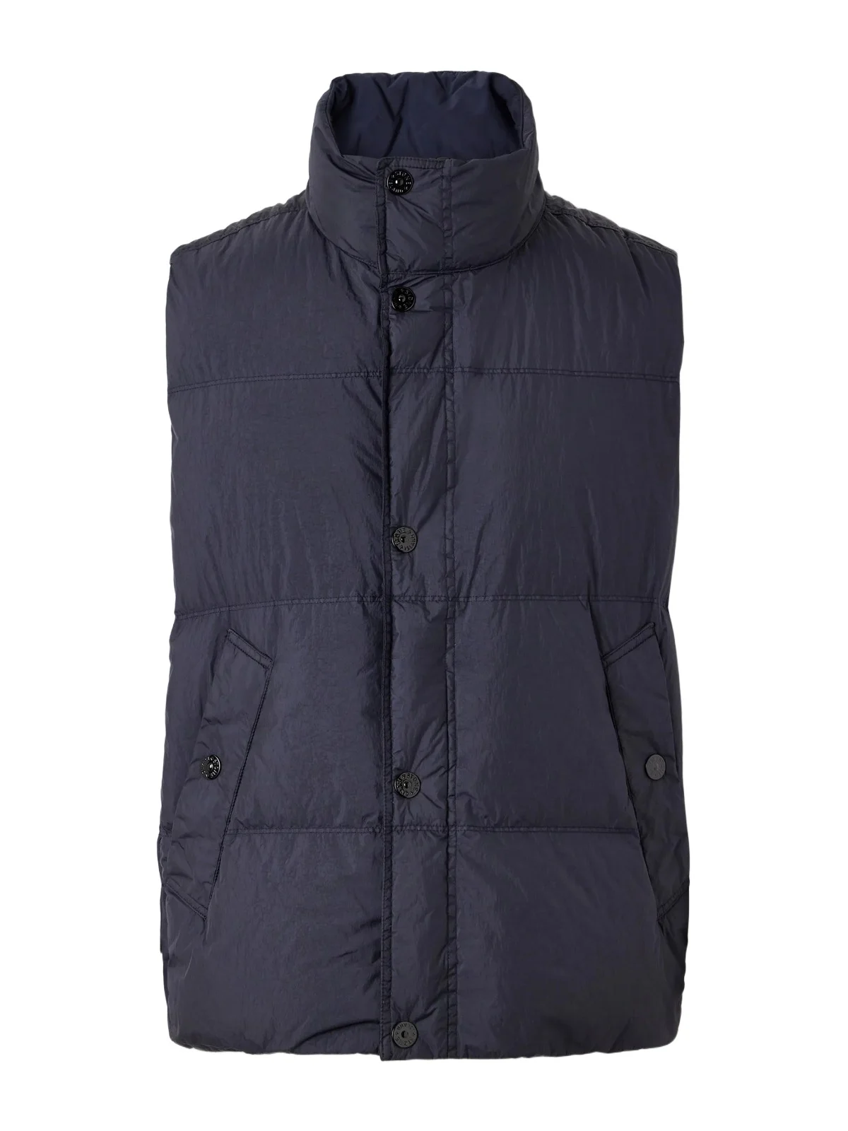 Garment-Dyed Quilted Crinkle Reps NY Shell Gilet - Men Garment-Dyed Quilted Crinkle Reps NY Shell Gilet - Men