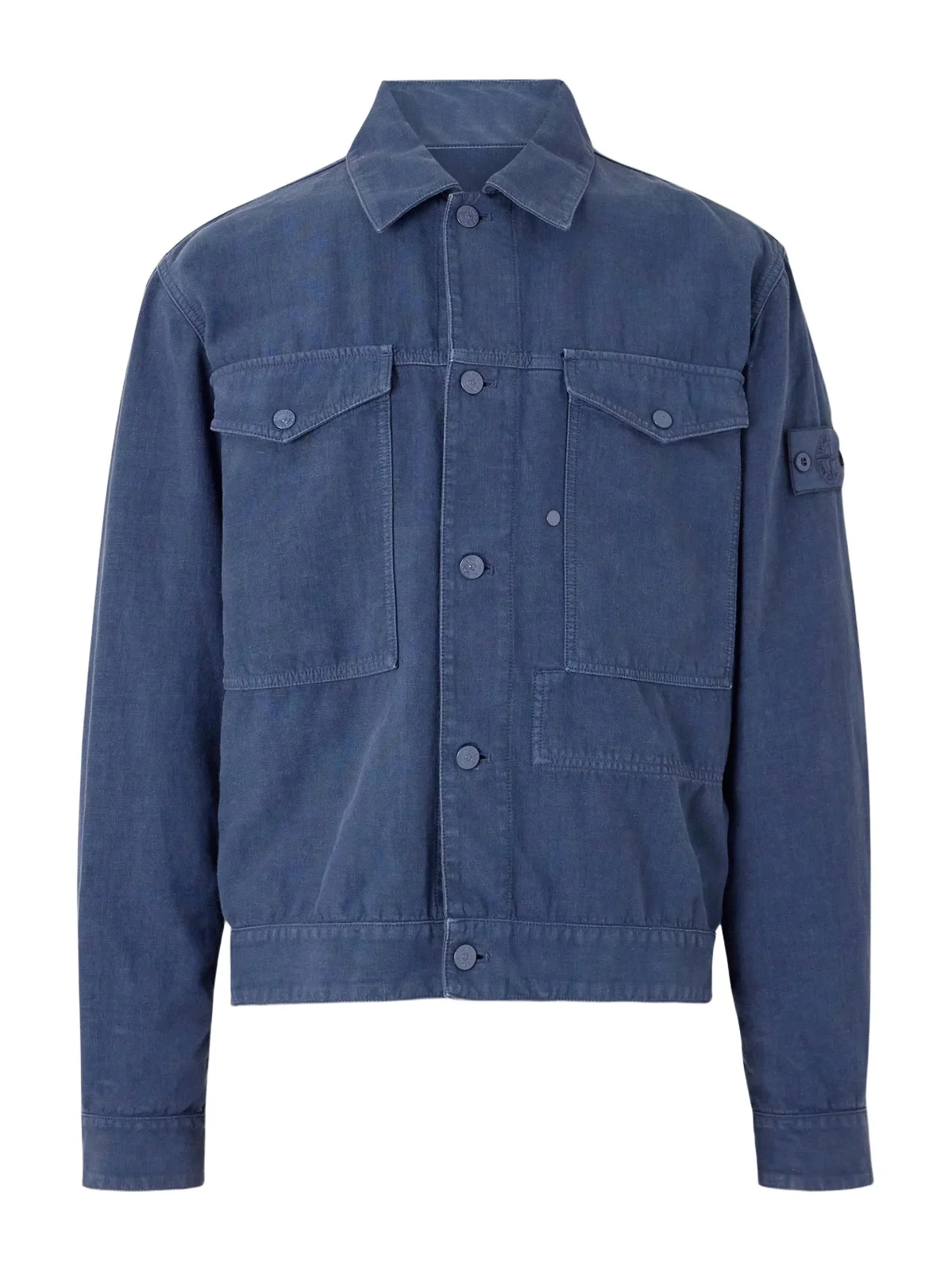 GHOST Linen-Blend Trucker Jacket - Men GHOST Linen-Blend Trucker Jacket - Men