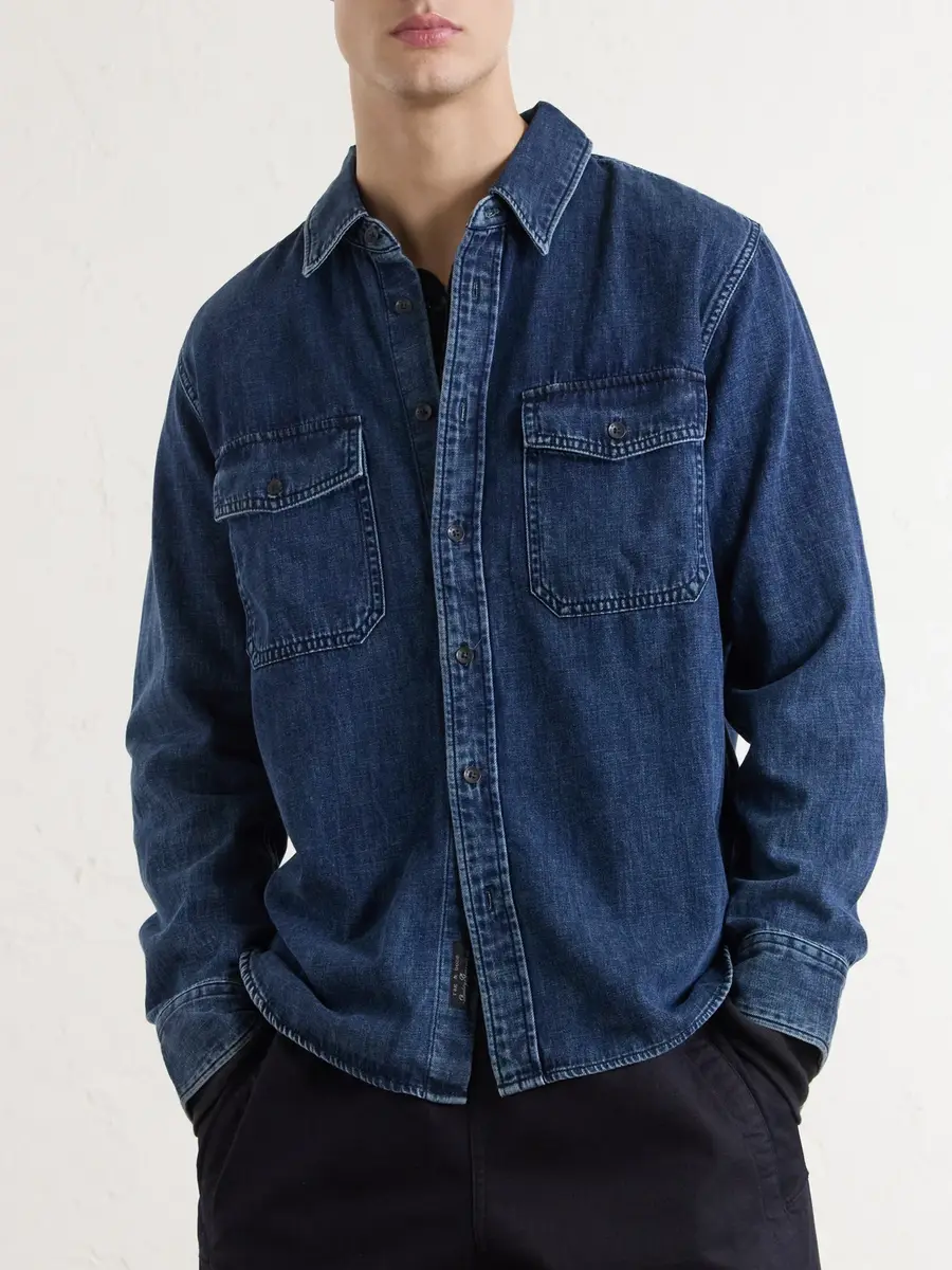 rag & bone Denim Shirt - Men | Thumbnail 3