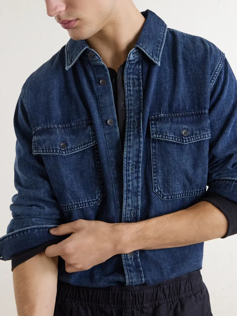 rag & bone Denim Shirt - Men | Thumbnail 5