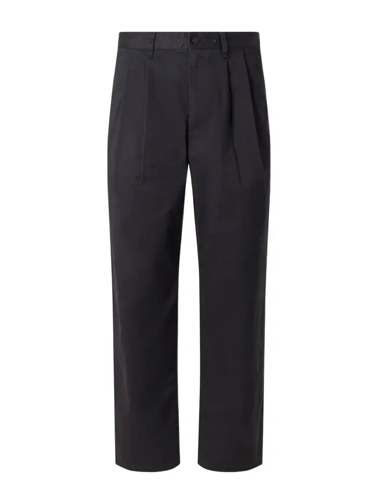 rag & bone Wide-Leg Pleated Stretch Cotton-Twill Trousers - Men