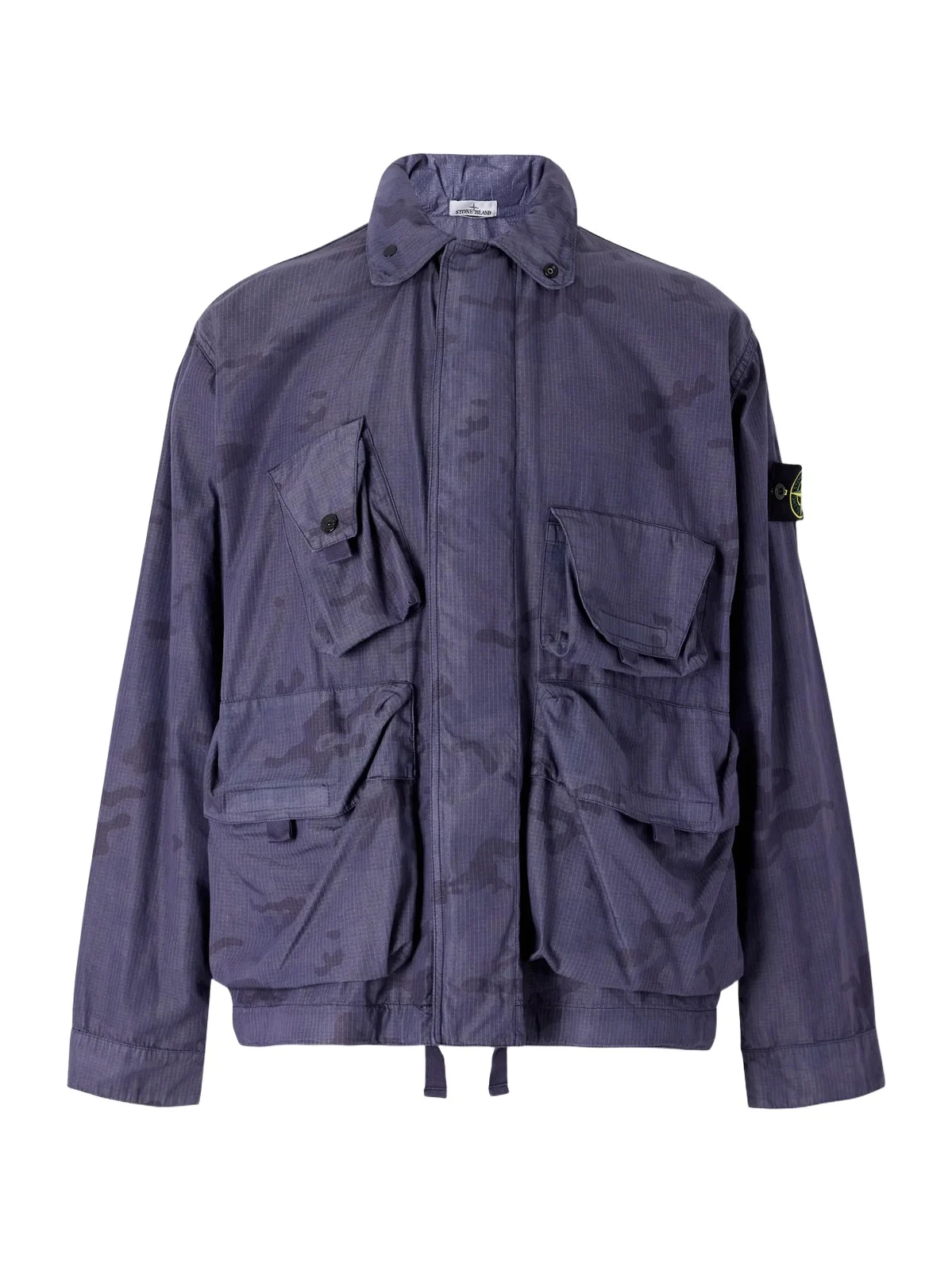Stone Island Camouflage-Print Cotton-Blend Ripstop Jacket - Men