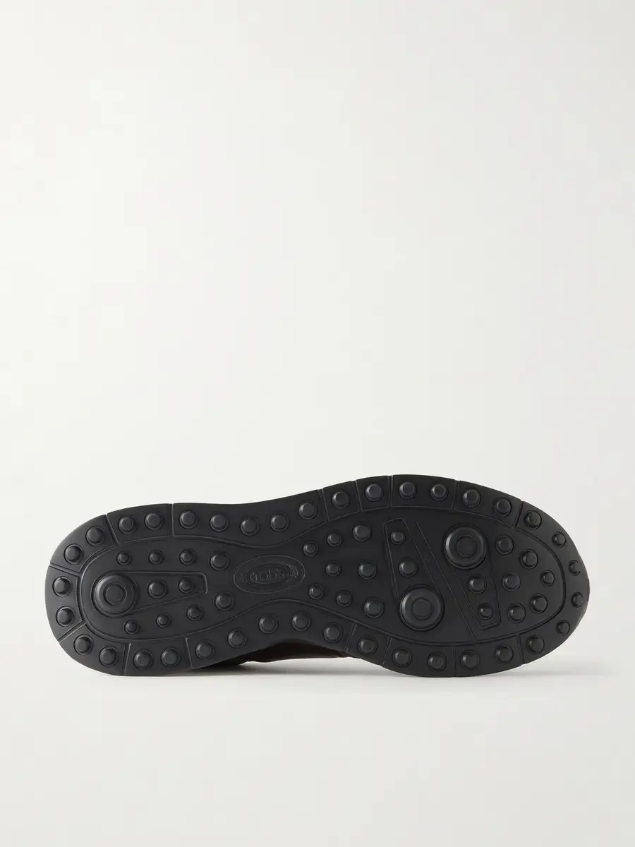 Tod's Leather-Trimmed Suede Sneakers - Men | Thumbnail 3 Tod's Leather-Trimmed Suede Sneakers - Men | Thumbnail 3