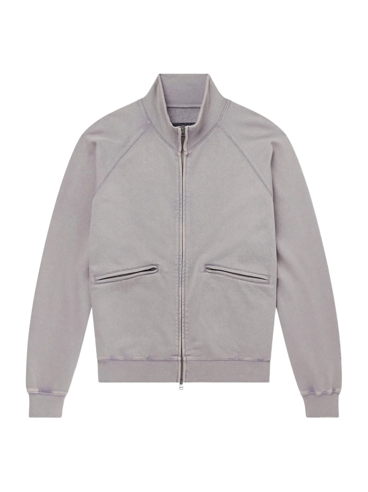 FrizmWORKS Cotton-Blend Jersey Zip-Up Sweatshirt - Men