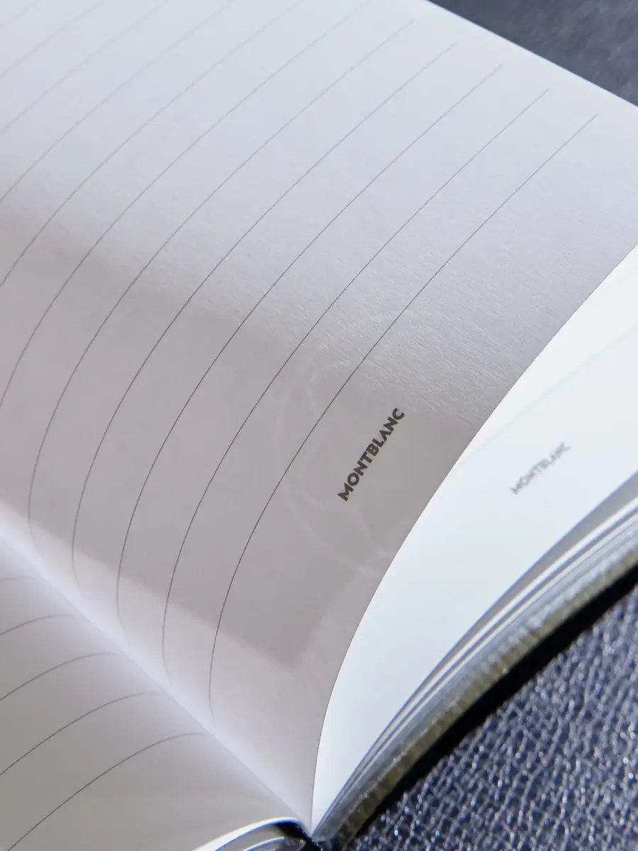 Montblanc Medium Dégradé Corteccia Sfumato Leather Notebook - Men | Thumbnail 3 Montblanc Medium Dégradé Corteccia Sfumato Leather Notebook - Men | Thumbnail 3