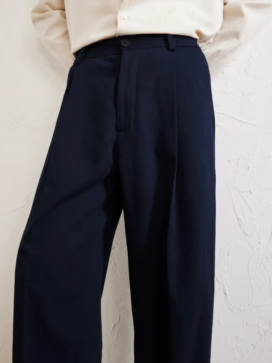 Studio Nicholson Straignt-Leg Trousers - Men | Thumbnail 5 Studio Nicholson Straignt-Leg Trousers - Men | Thumbnail 5