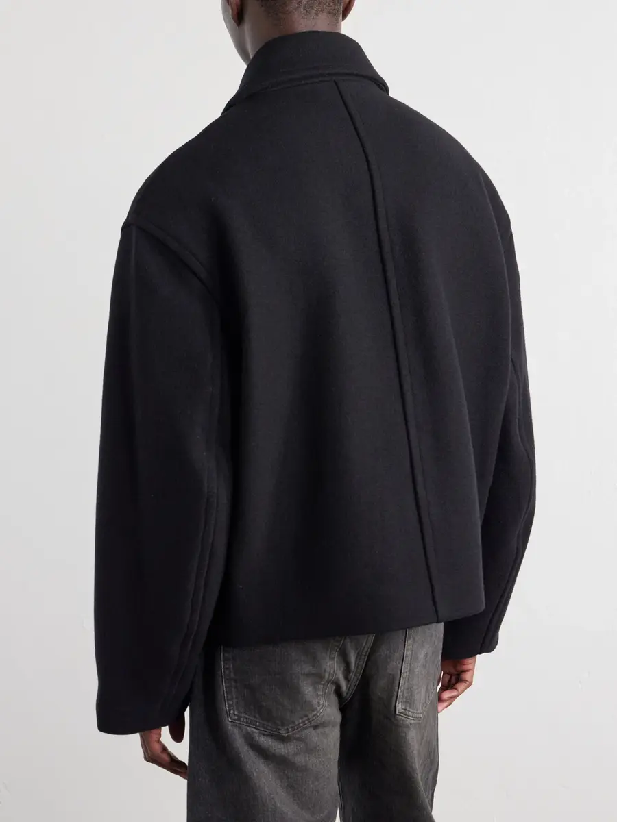 Studio Nicholson Wool and Cashmere-Blend Zip-Up Blouson Jacket - Men | Thumbnail 4 Studio Nicholson Wool and Cashmere-Blend Zip-Up Blouson Jacket - Men | Thumbnail 4
