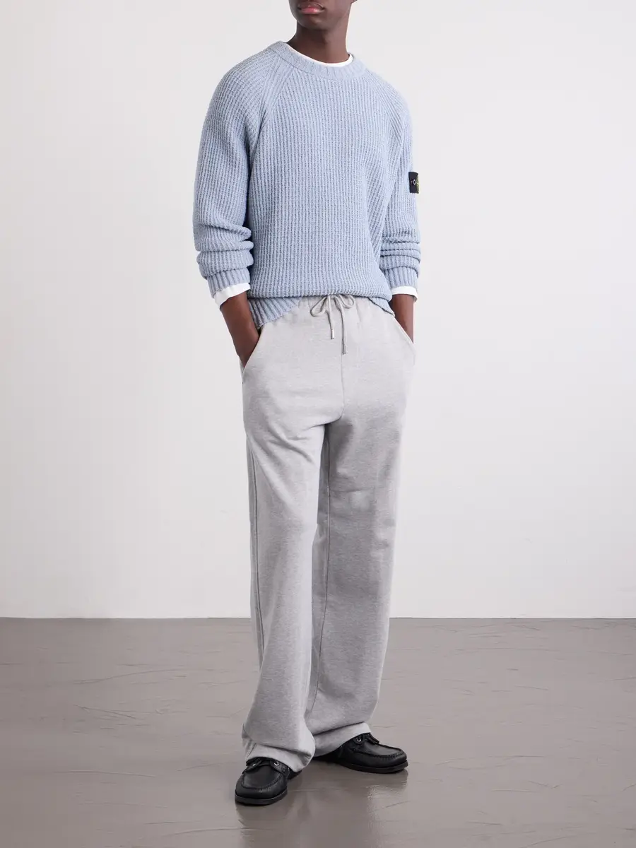 Stone Island Ribbed Cotton-Blend Sweater - Men | Thumbnail 2 Stone Island Ribbed Cotton-Blend Sweater - Men | Thumbnail 2