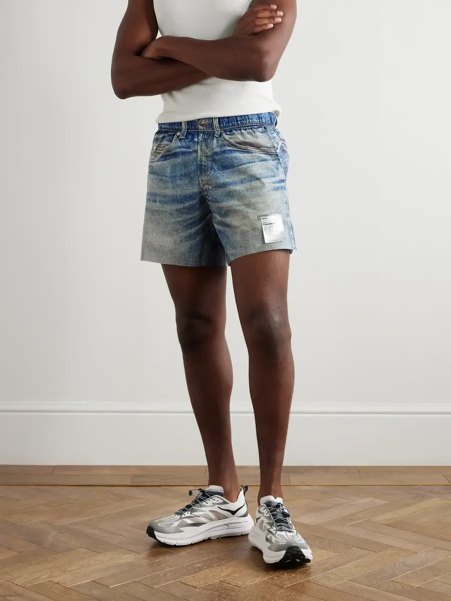 Satisfy Straight-Leg 5" Logo-Appliqu&eacute;d Printed PeaceShell&trade; Shorts - Men | Thumbnail 3