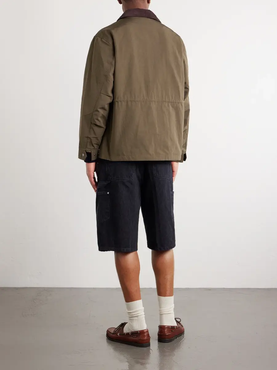 FrizmWORKS Royal Corduroy-Trimmed Cotton-Blend Canvas Jacket - Men | Thumbnail 4 FrizmWORKS Royal Corduroy-Trimmed Cotton-Blend Canvas Jacket - Men | Thumbnail 4