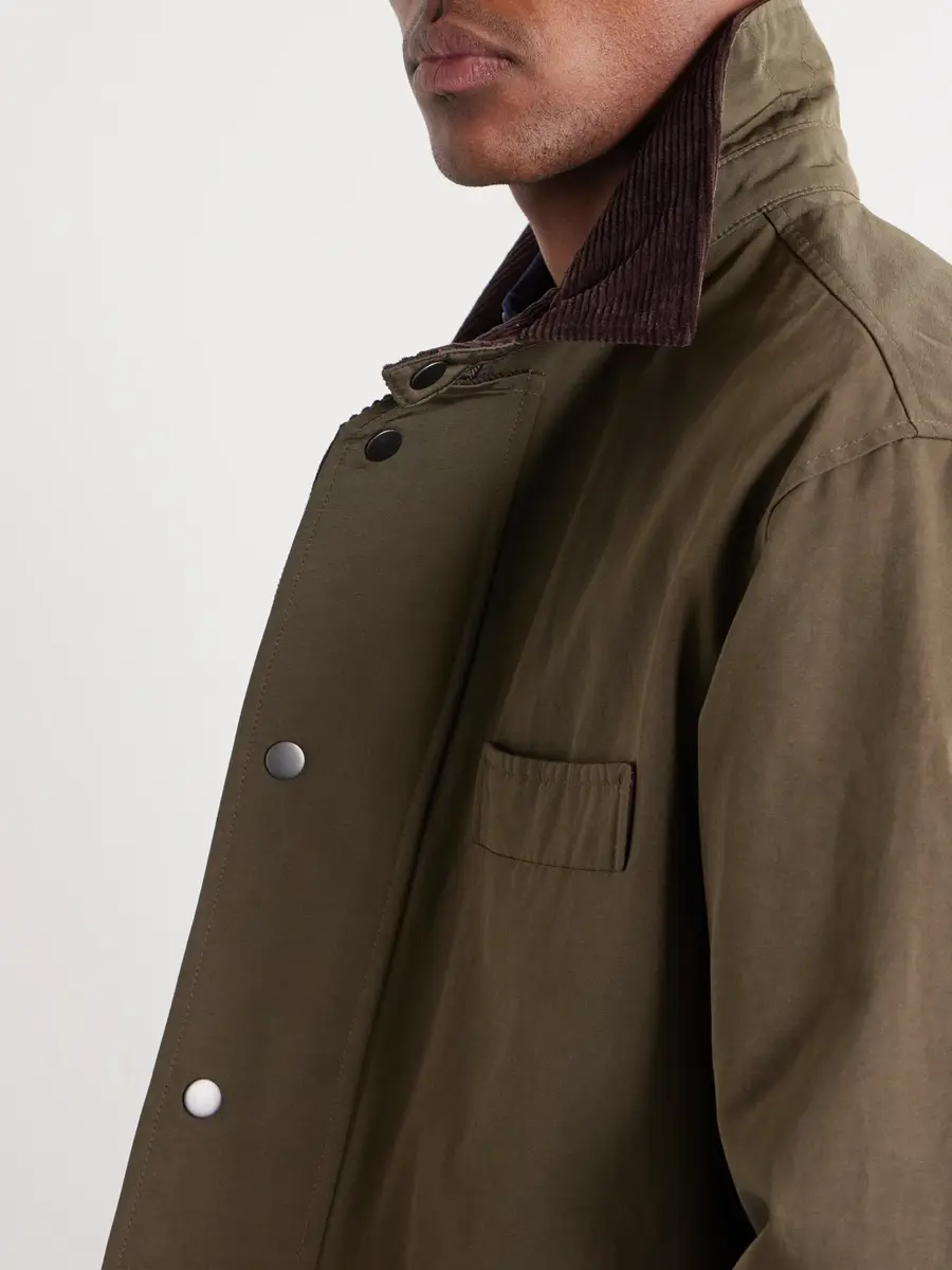 FrizmWORKS Royal Corduroy-Trimmed Cotton-Blend Canvas Jacket - Men | Thumbnail 5 FrizmWORKS Royal Corduroy-Trimmed Cotton-Blend Canvas Jacket - Men | Thumbnail 5