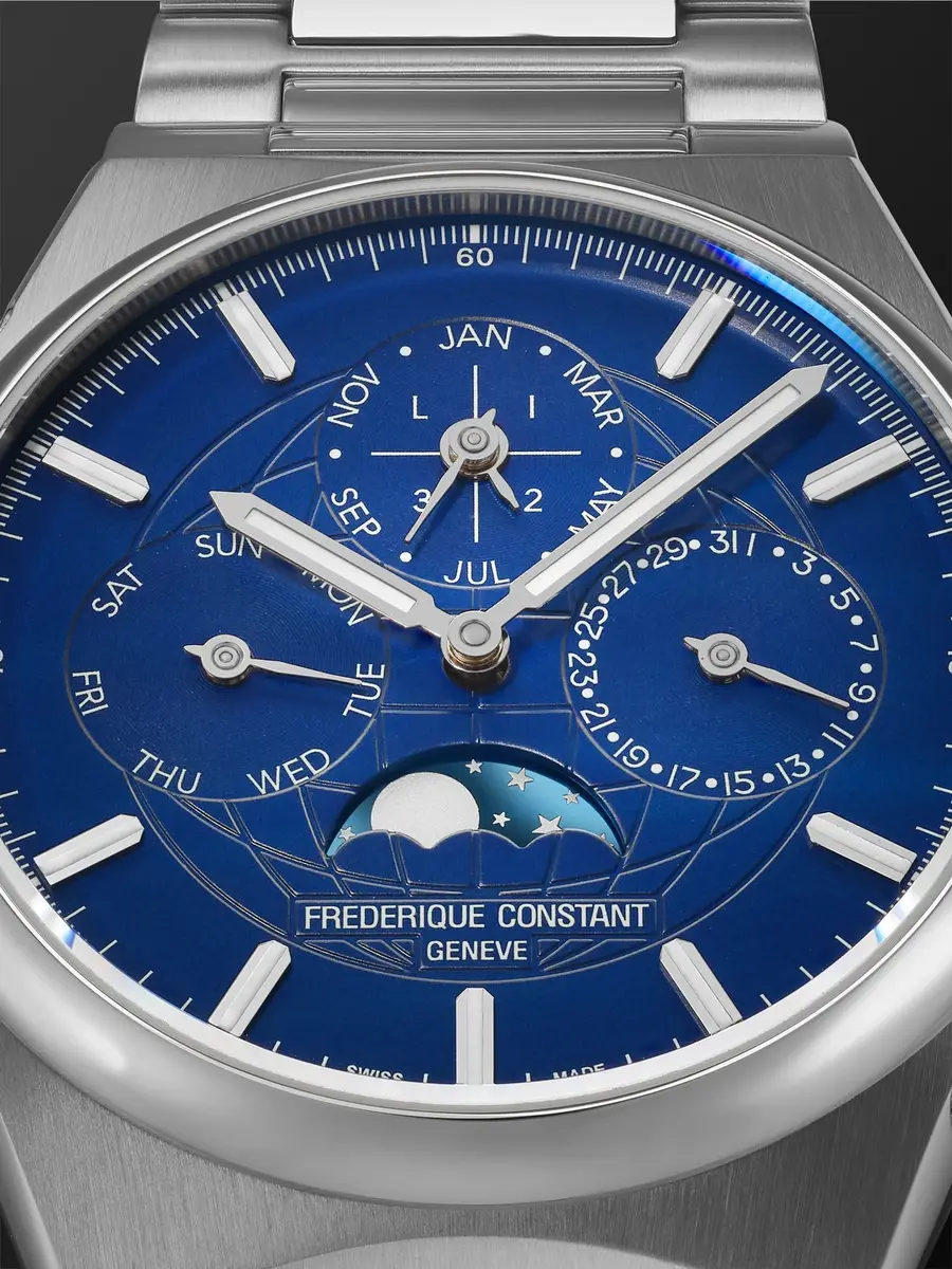 Frederique Constant Highlife Automatic Perpetual Calendar Moon-Phase Stainless Steel Watch, Ref. FC-775N4NH6B - Men | Thumbnail 6 Frederique Constant Highlife Automatic Perpetual Calendar Moon-Phase Stainless Steel Watch, Ref. FC-775N4NH6B - Men | Thumbnail 6