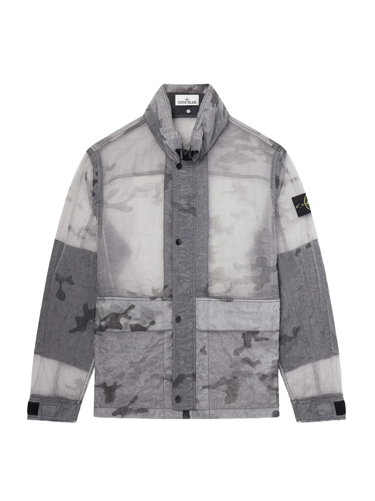 Stone Island Camouflage-Print Shell Jacket - Men