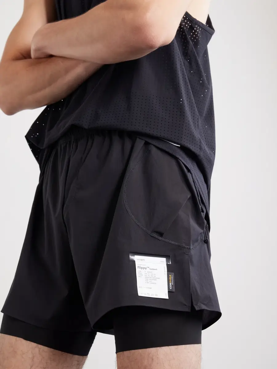 Satisfy Rippy&trade; Layered 5" Cordura&reg; and Justice&trade; Running Shorts - Men | Thumbnail 5