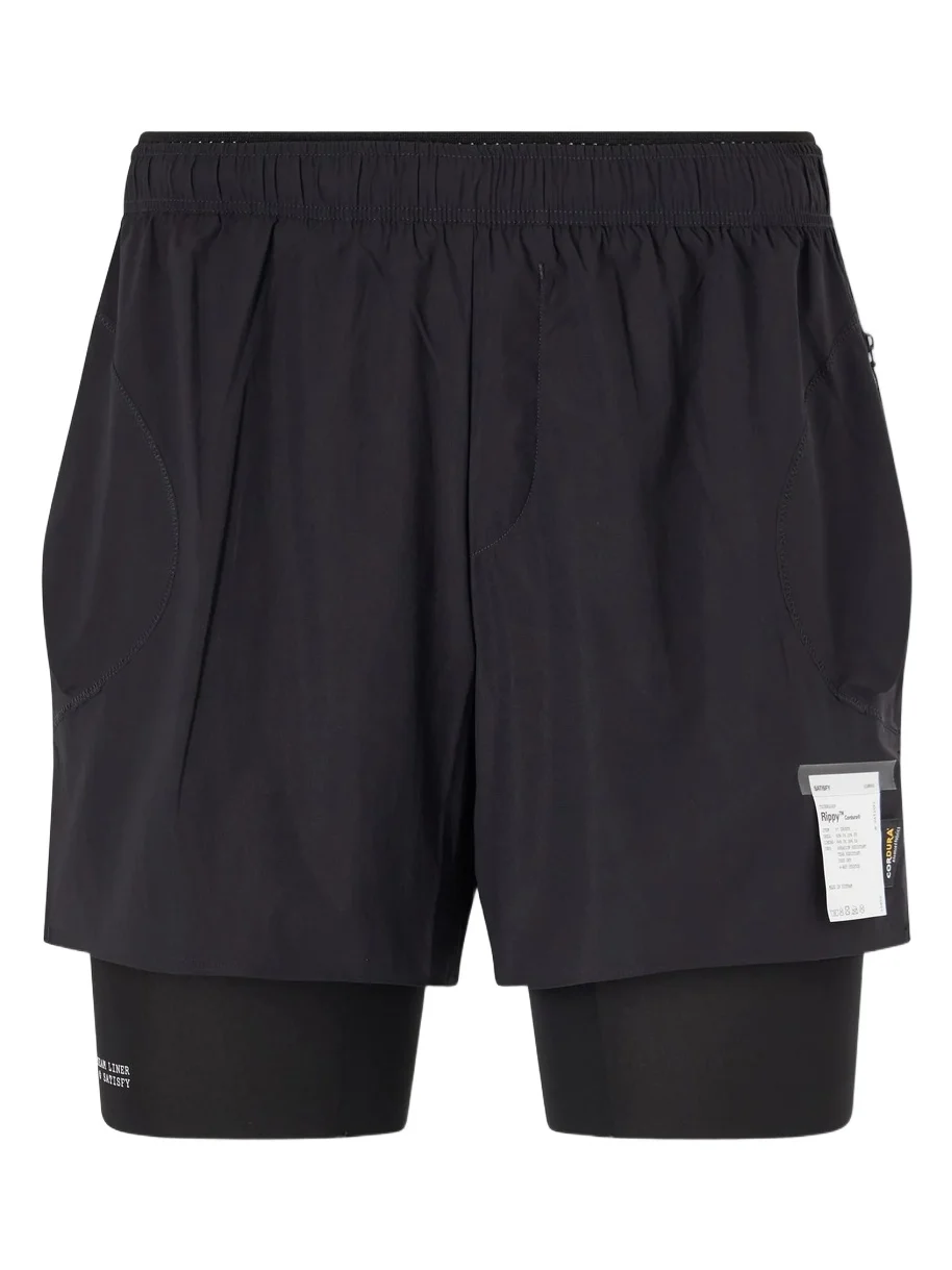 Rippy&trade; Layered 5" Cordura&reg; and Justice&trade; Running Shorts - Men