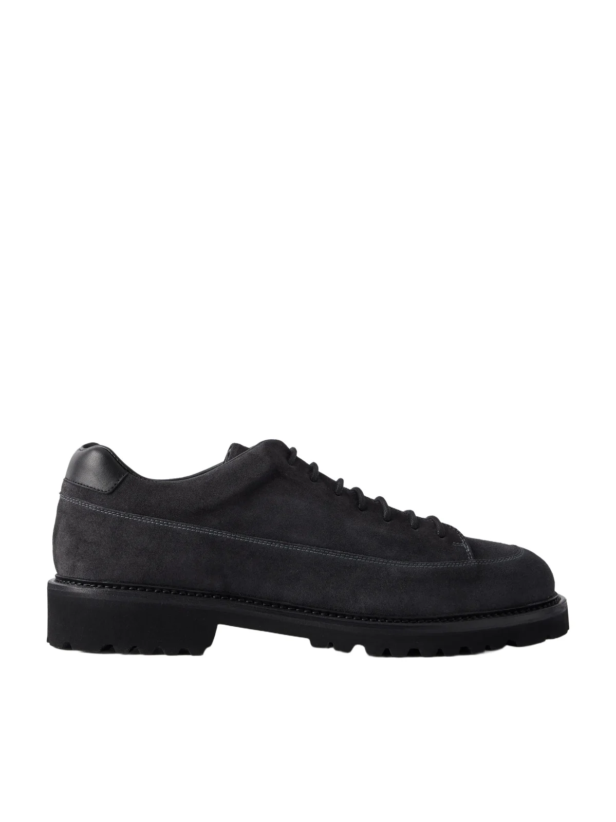 Piuma Leather-Trimmed Suede Hiking Boots - Men Piuma Leather-Trimmed Suede Hiking Boots - Men
