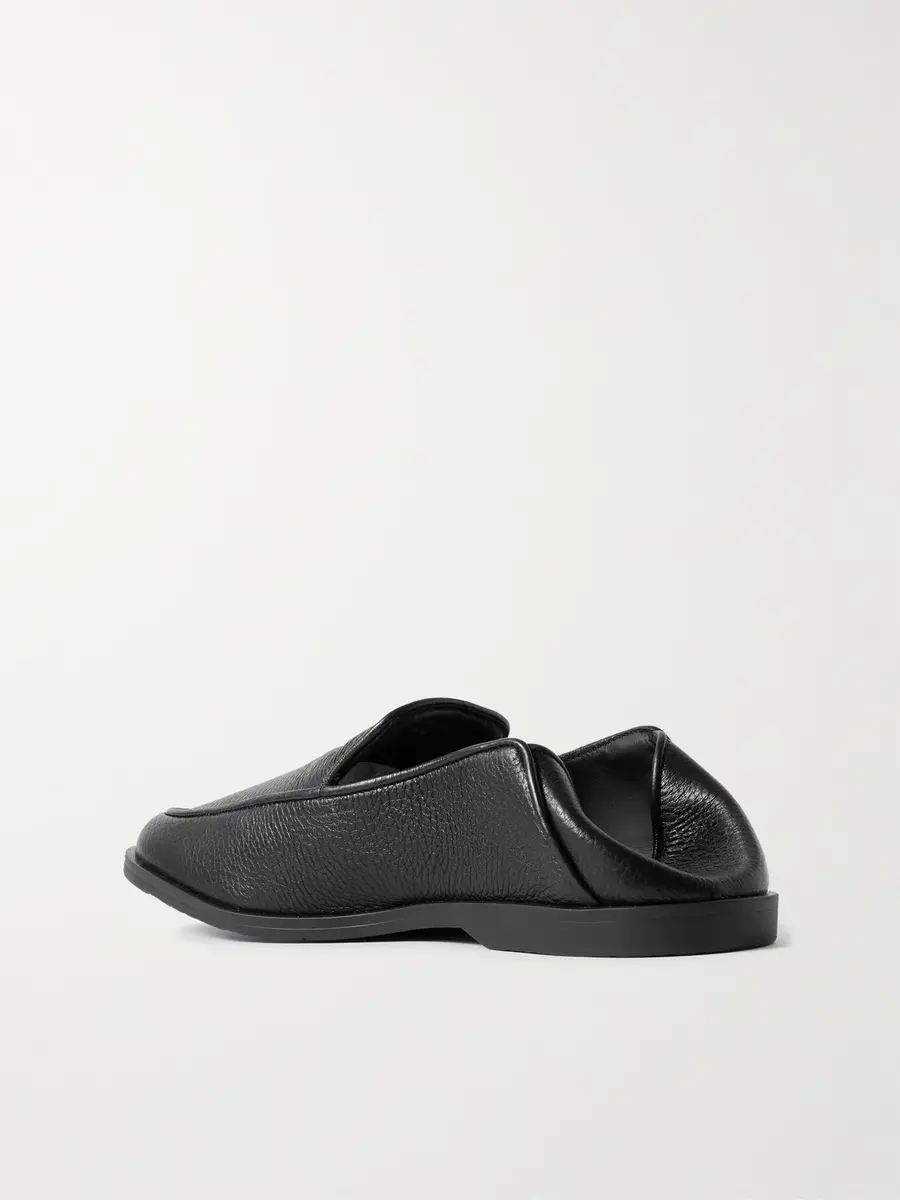 George Cleverley Mayfair II Collapsible-Heel Deerkskin Loafers - Men | Thumbnail 3