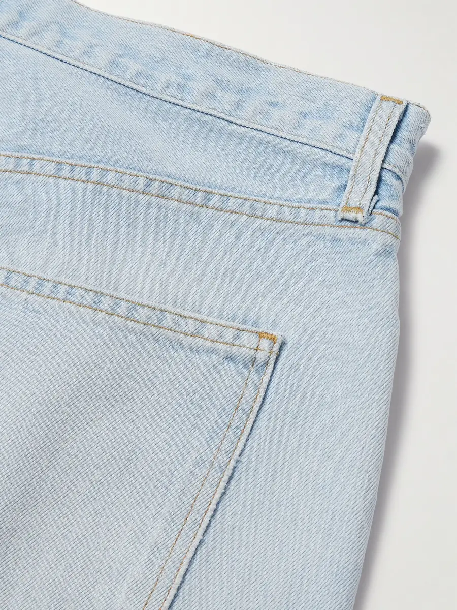 AGOLDE Anson Straight-Leg Frayed Denim Shorts - Men | Thumbnail 5 AGOLDE Anson Straight-Leg Frayed Denim Shorts - Men | Thumbnail 5