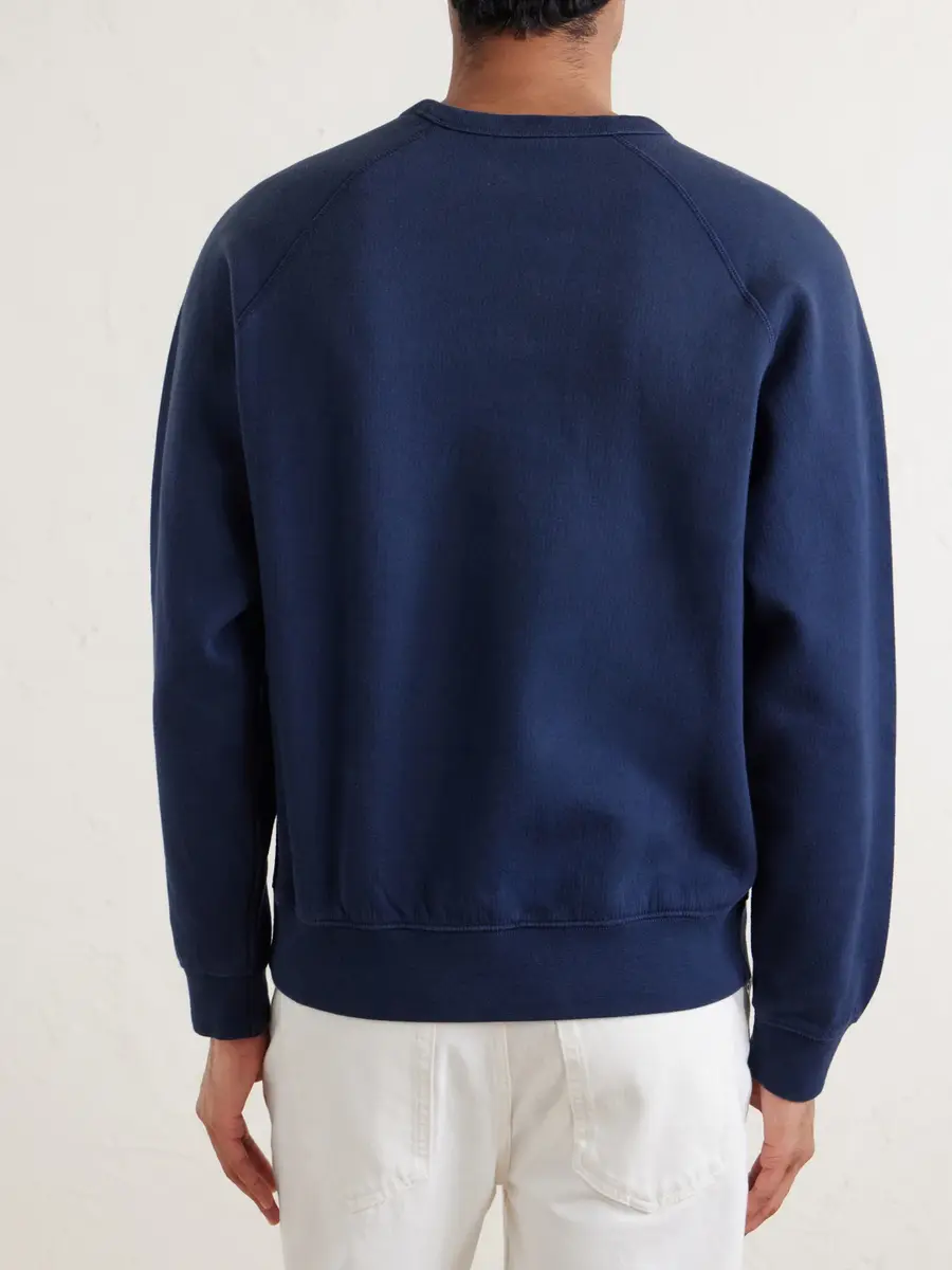 Aimé Leon Dore Logo-Print Cotton-Blend Jersey Sweatshirt - Men | Thumbnail 4
