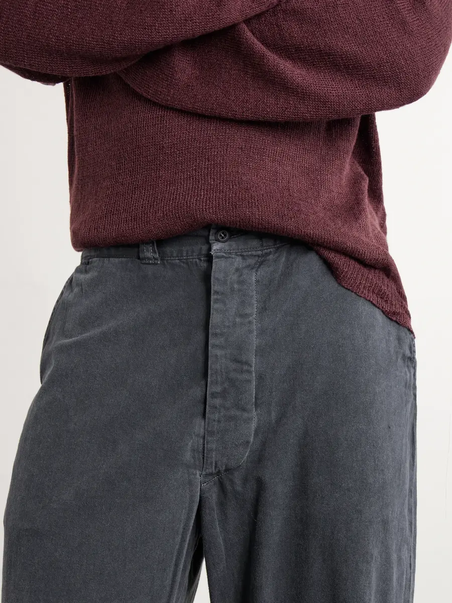 Remi Relief Straight-Leg Cotton-Twill Trousers - Men | Thumbnail 5