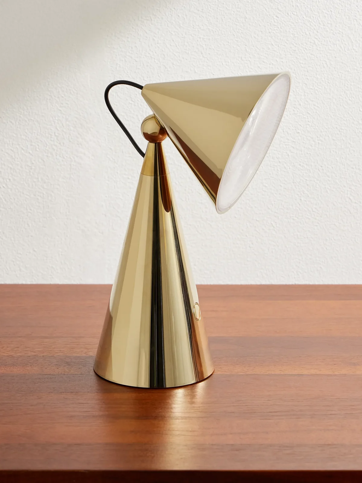 Tom Dixon Pose Portable Gold-Tone Lamp - Men