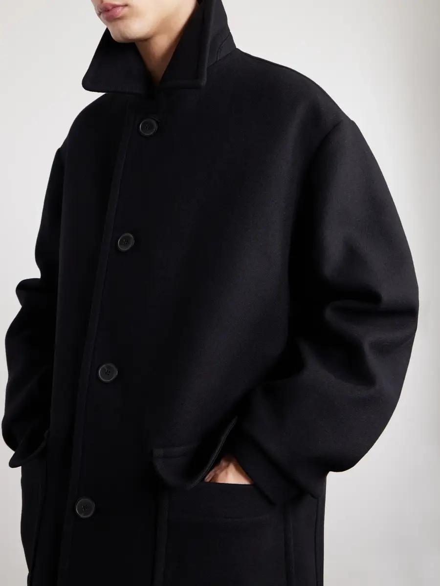 Dries Van Noten Oversized Wool-Blend Coat - Men | Thumbnail 5 Dries Van Noten Oversized Wool-Blend Coat - Men | Thumbnail 5