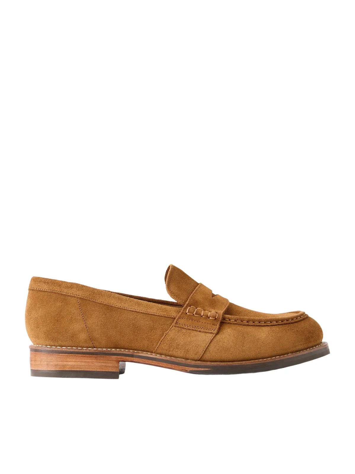 Nate Suede Penny Loafers - Men