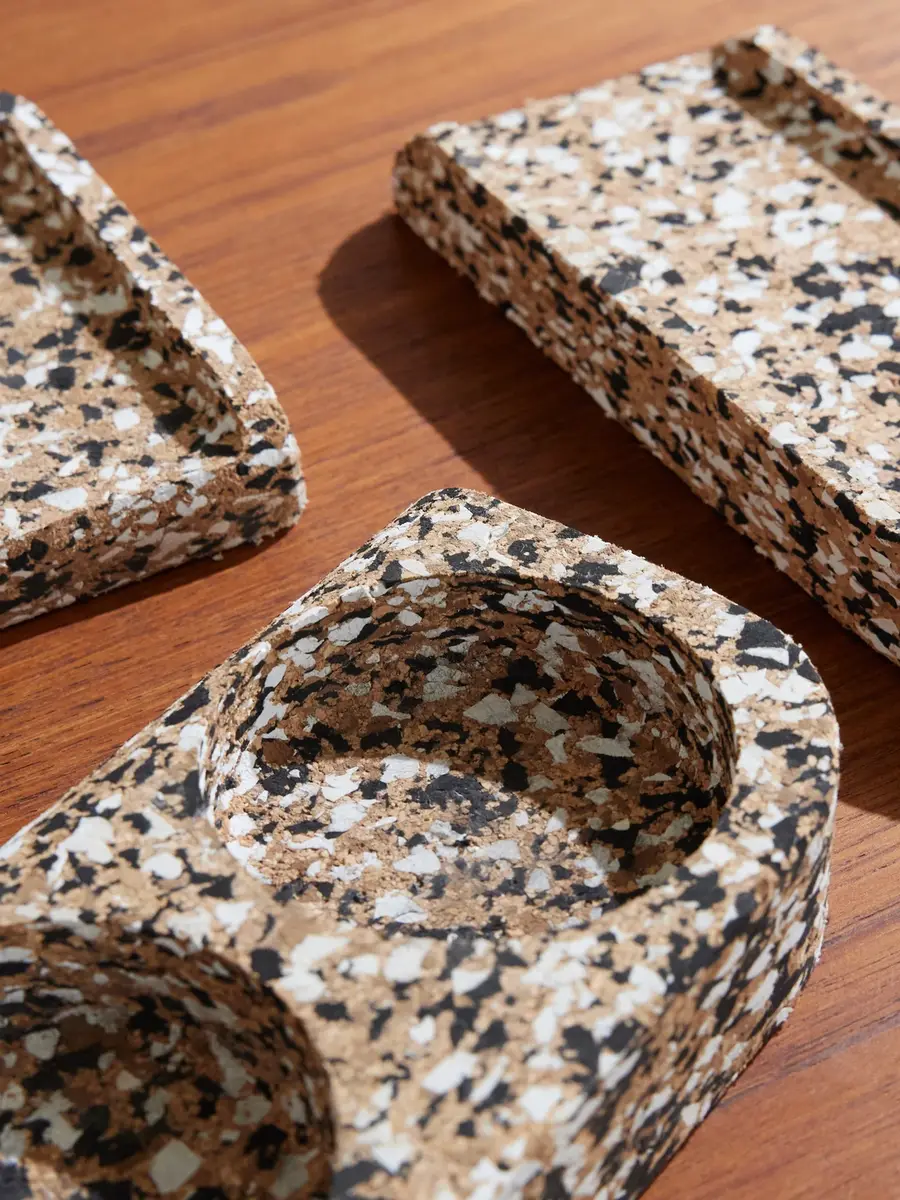The Conran Shop Confetti Cork Desk Accessory Set - Men | Thumbnail 3